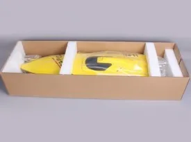 1106 Raider/Rocket Racing Electric Brushless RC Boat Fiberglass --yellow with 3660 1620KV Motor 125A ESC | Игрушки и хобби