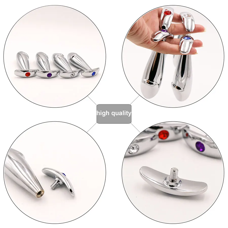 Big Stainless Steel Anal Plug Bead Prostate Massager Jewelry Dildo Metal Butt Plugs Sex Toys For Women Men Gay Erotic Toy | Красота и