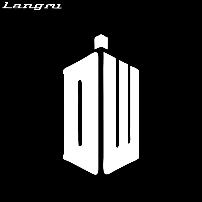 Langru новый стиль продукта для Dr. Who стикер Стайлинг автомобиля веселый автомобиль