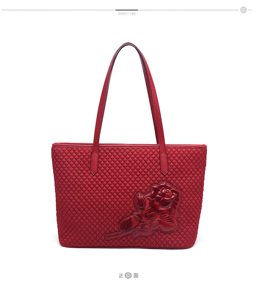 Pmsix shoulder bag female new fashion wild leather handbag female bag large capacity bag tote bag