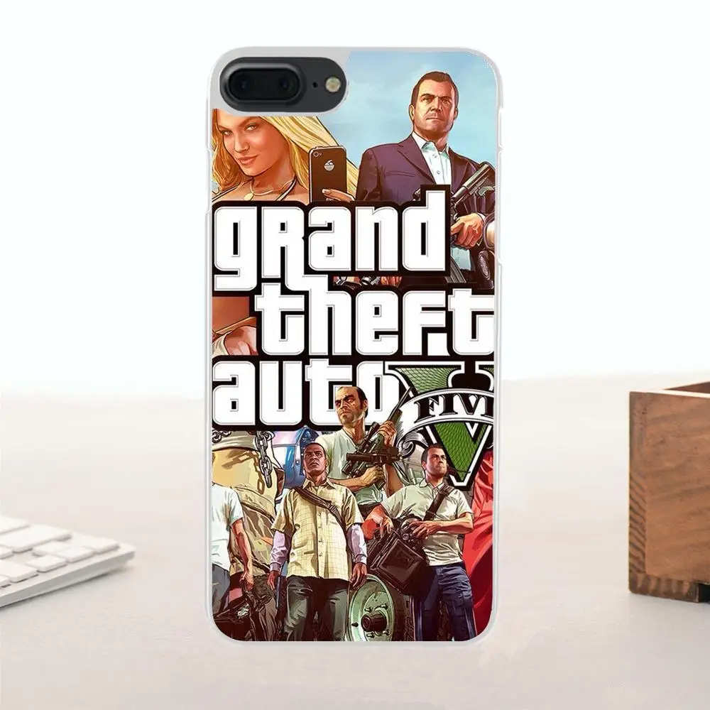 Bixedx ультратонкий Grand Theft Auto V Gta 5 для Xiaomi Redmi 4A 3 3S Pro Mi4 Mi4i Mi4C Mi5 Mi5S Mi Max Mix Note 2 4
