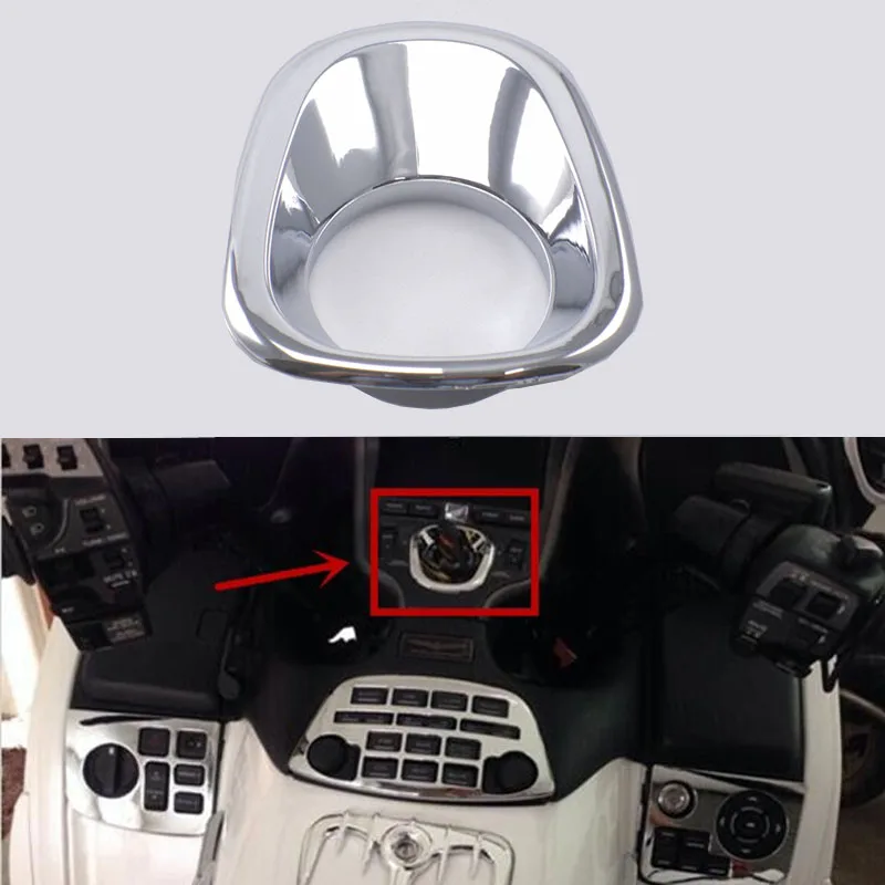 Обтекатель ключ зажигания украшение для Honda Goldwing GL1800 2001 2002 2003 2004 2005 аксессуары