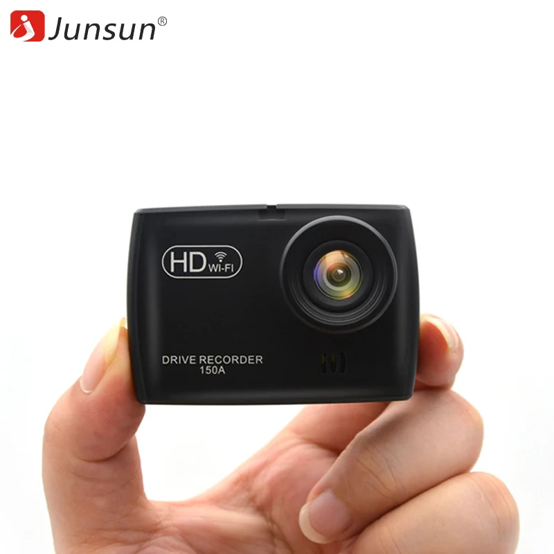 Junsun 1 5 &quotWifi Автомобильный видеорегистратор Камера HD 1080 P синхронный дисплей Dash Cam