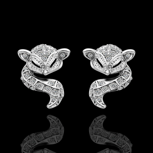 Z229 18K Real Gold Plated Austria Crystal earring Pendant Earrings Czech rhinestone fashion drop earringsLKN18KRGPE433 B9.5 | Украшения и
