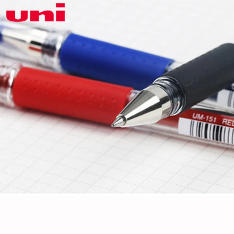UNI UM 151 0 28 мм Минималистичная ручка с гелевыми чернилами Япония одношариковая