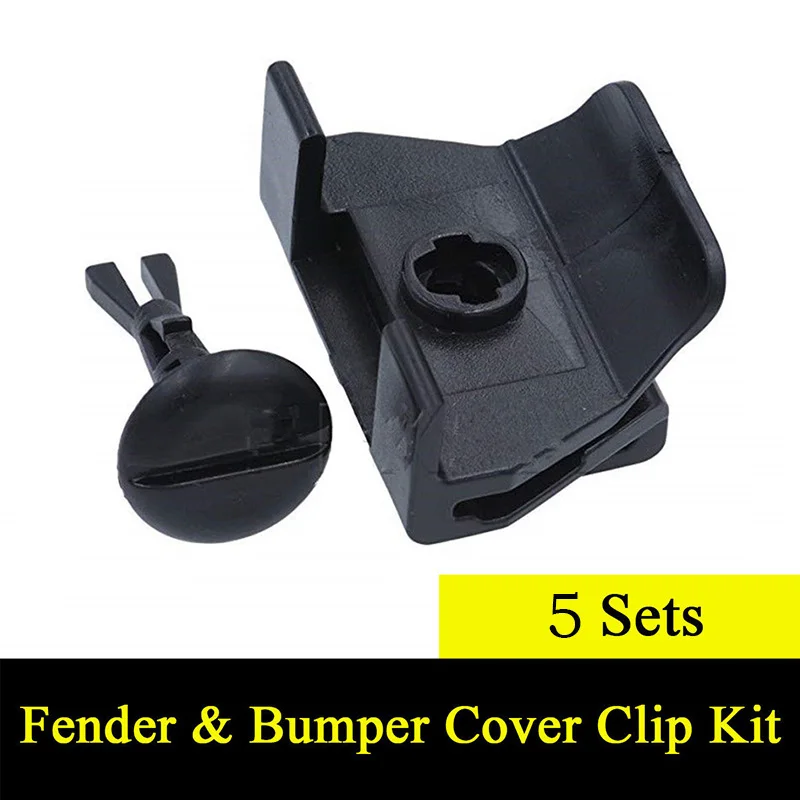 5 комплектов переднее крыло автомобиля и бампер крышка набор пинцетов для