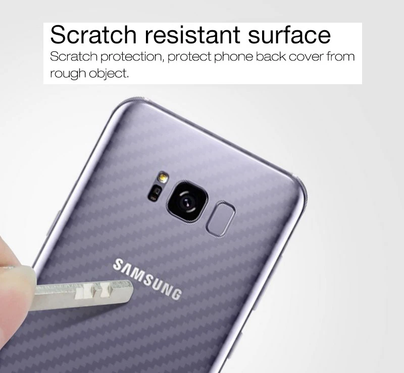 5 шт Samsung Galaxy S9 Plus задняя 3D защитная пленка из углеродного волокна для samsung S8 A8 2018 Note