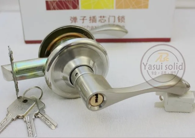 

Entry Lever Door Lock set, Lock knob set, Privacy Door Locks and Key 1Sets