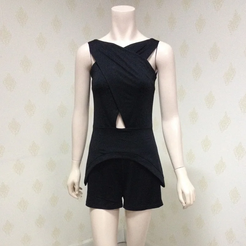 Женские комбинезоны летние сексуальные повседневные облегающие шорты с