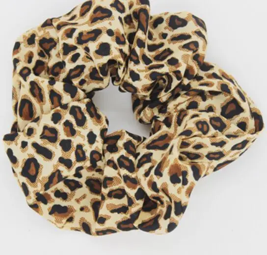 Модные женские леопардовые эластичные Hairbands Прекрасный волос Scrunchies девушки аксессуар для волос хвост держатель - Цвет: Primary Color