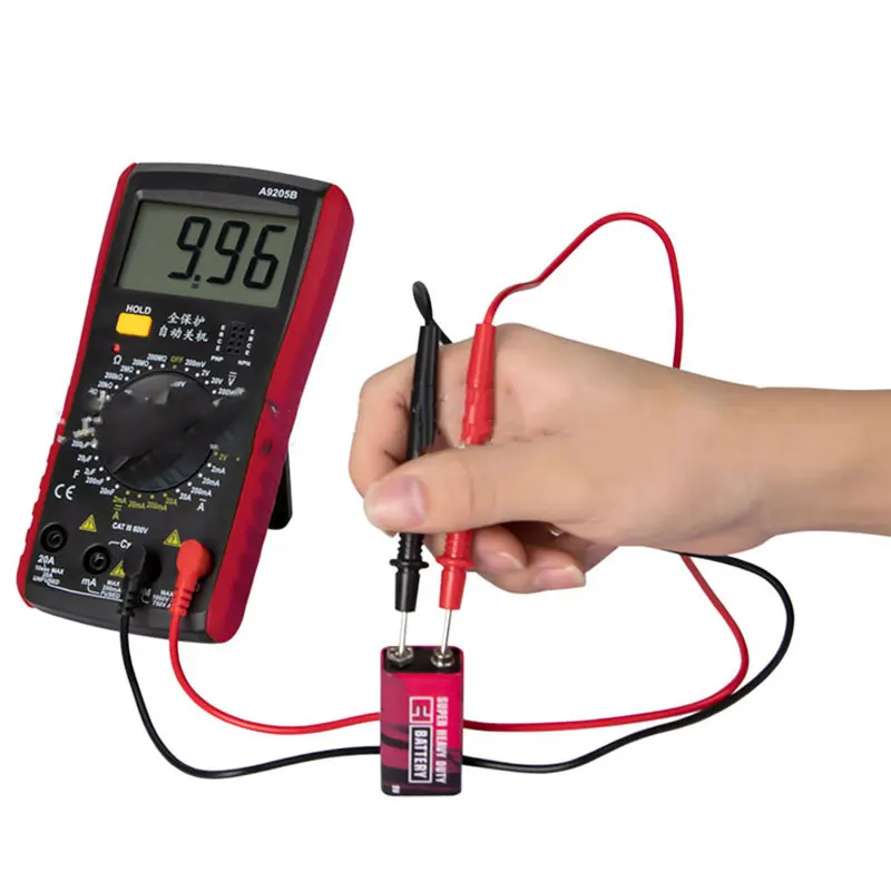A9205B Digital Multimeter AC/DC Voltage Current Resistance Capacitance Handheld Ammeter Voltmeter Power Meter Tester | Инструменты