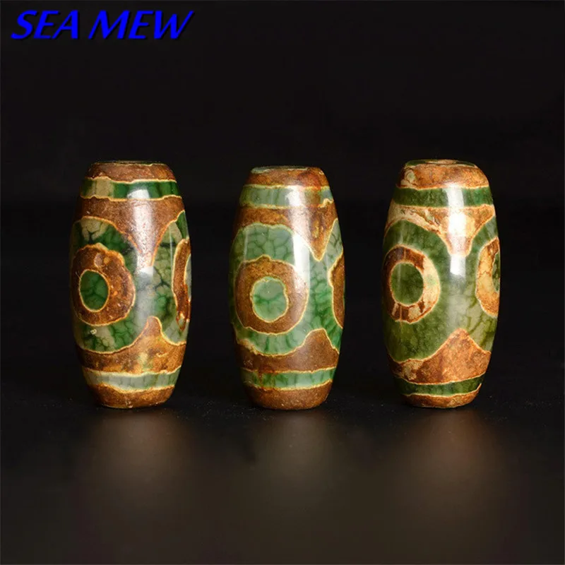 

Морская Молитва Мала тибетская мистическая дзи 3 глаза бусины DIY ожерелье подарок для изготовления ювелирных изделий