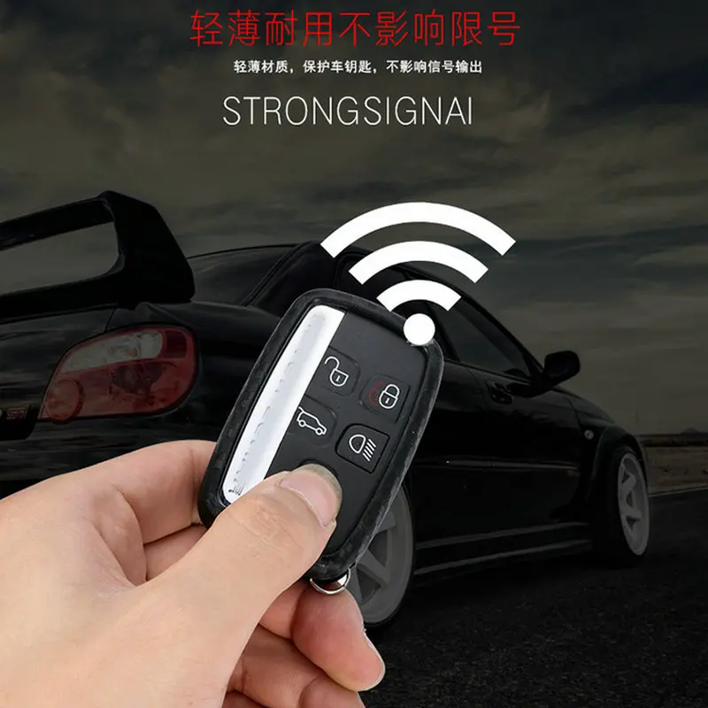 Мягкий ТПУ чехол для автомобильного ключа Land Rover A9 Range Sport Evoque Freelander 2 Jaguar XE XJ XJL XF C X16