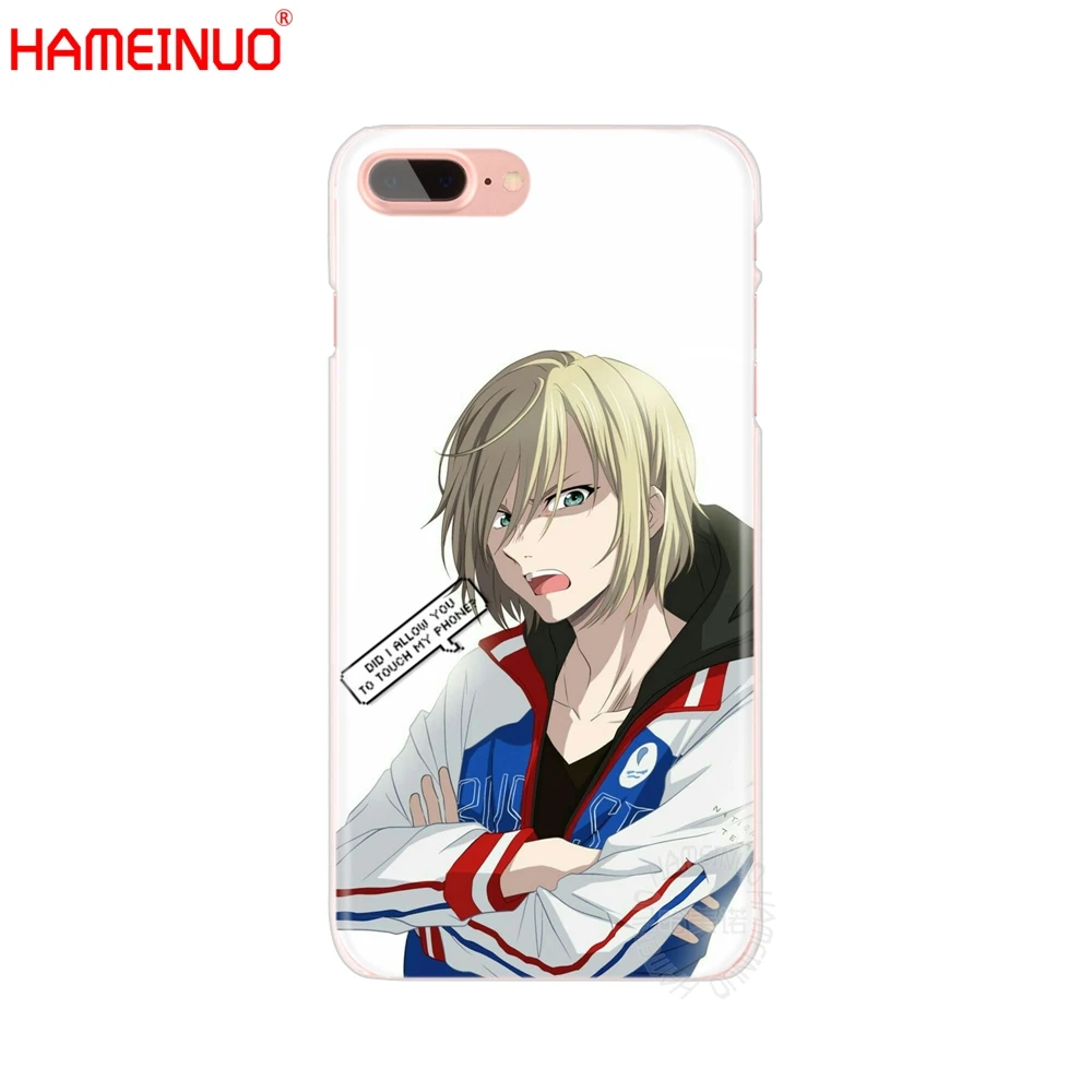 HAMEINUO yuri on ледяной производитель истории чехол для сотового телефона iphone X 8 7 6 4 4s 5