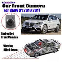 car front logo grill camera for bmw x1 2016 2018 not reverse rearview parking cam wide angle
