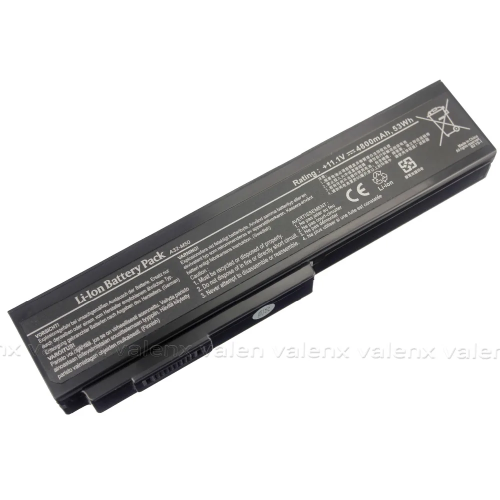 Аккумулятор для ноутбука Asus G50 G50E G50G G51 G51J M50 M50Q M50S M60 X55 X64JQ | Компьютеры и офис