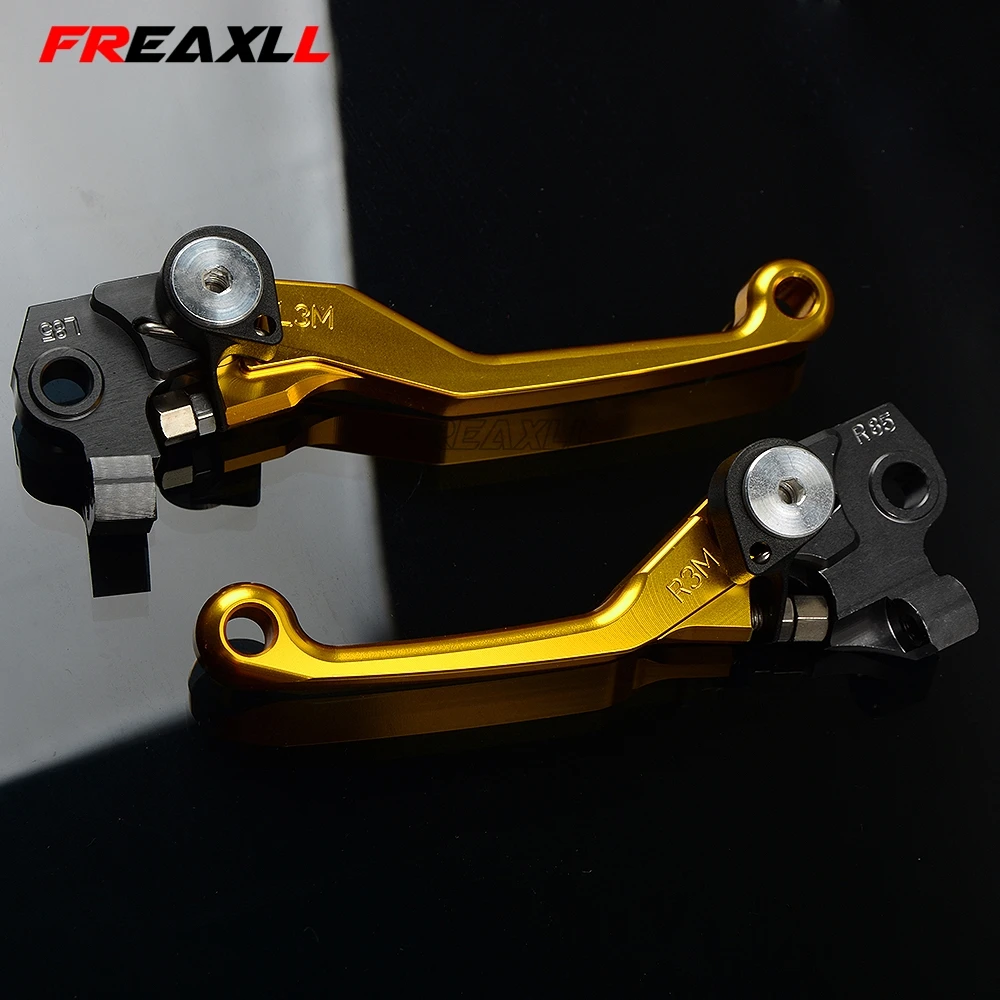 Для Suzuki RMZ450 RMZ 450 2005 2018 CNC Alumiunm мотоциклетные поворотные тормозные рычаги