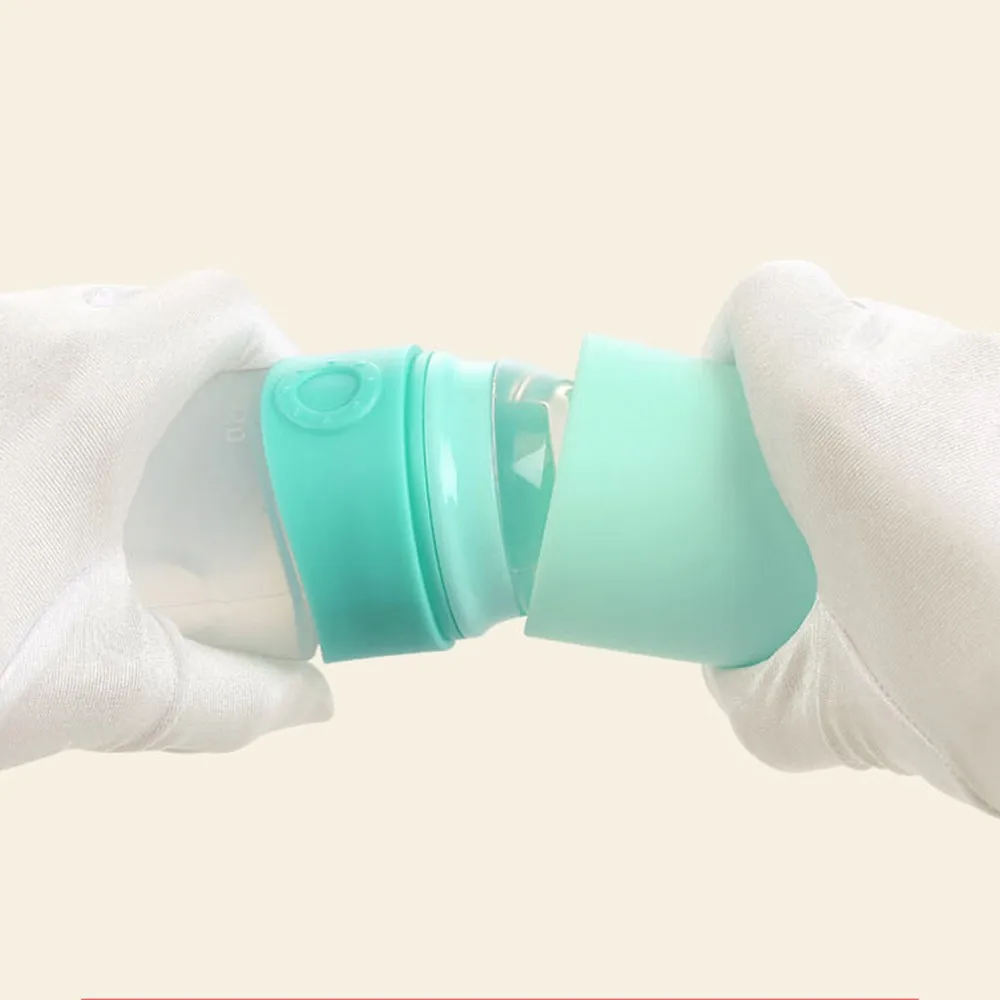 Mambobaby детская бутылочка для кормления, силиконовая детская ложка, BPA Free, здоровая питательная ложка для новорожденных