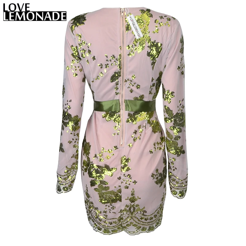 Love &amp Lemonade Green сумка на ремне с v-образным вырезом тонкое вечерние платье TB 9106 |