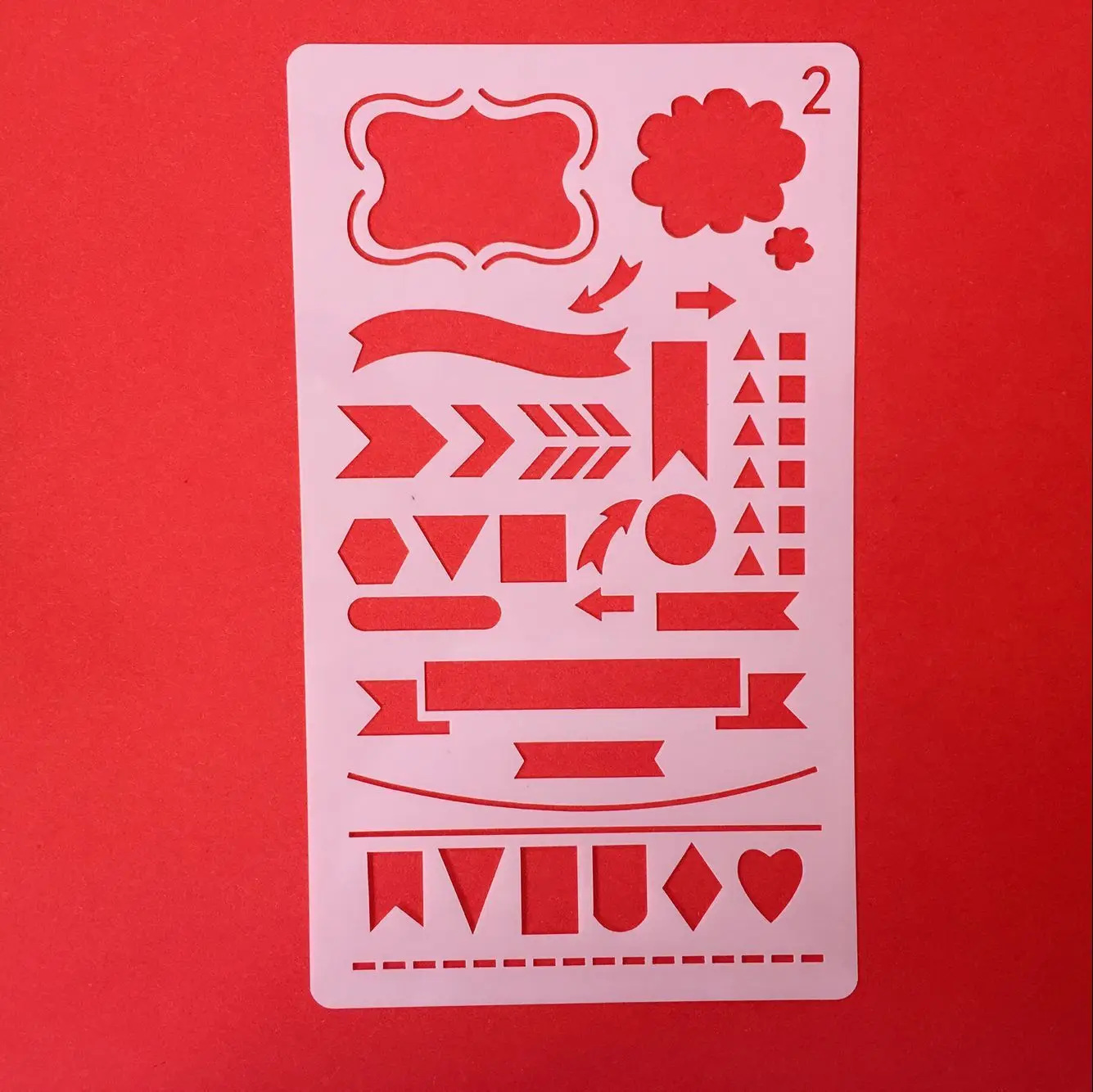 Freeshipping Dokibook Decorative Graffiti ruler DIY notebook painting ruler stencil Cute Stationery Creative ruler template
