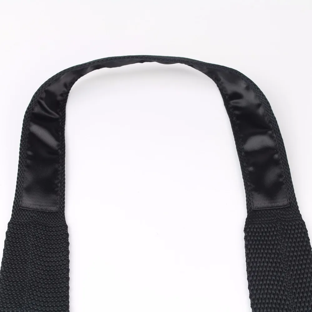 Новый вязаный треугольный однотонный галстук для отдыха обычный острый угловой