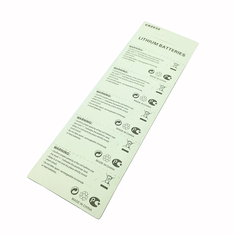 15 шт./лот 3 карты CR2032 в батарея для монет литий ионный аккумулятор DL2032 часы игрушки