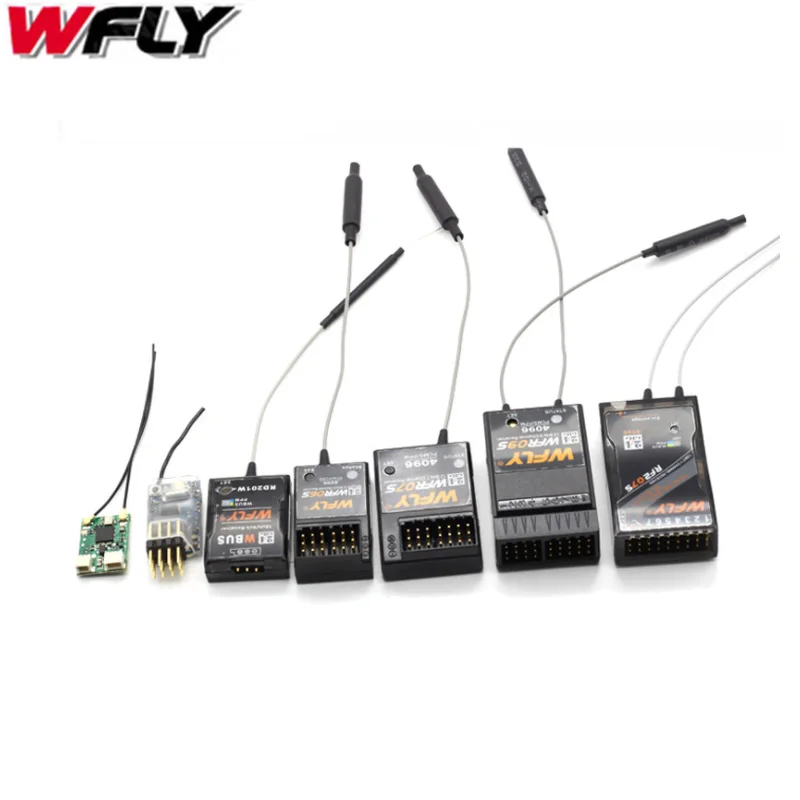 Радиоуправляемый приемник WFly RD201W WFR04S WFR06S WFR07S WFR09S RF207S RF201S 4/6/7/9CH 2 4G сигнал для