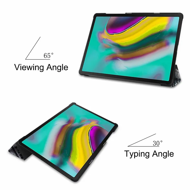 Модный Магнитный кожаный чехол-книжка для Samsung Galaxy Tab S5E 10 5 2019 SM-T720 T725 Ультратонкий