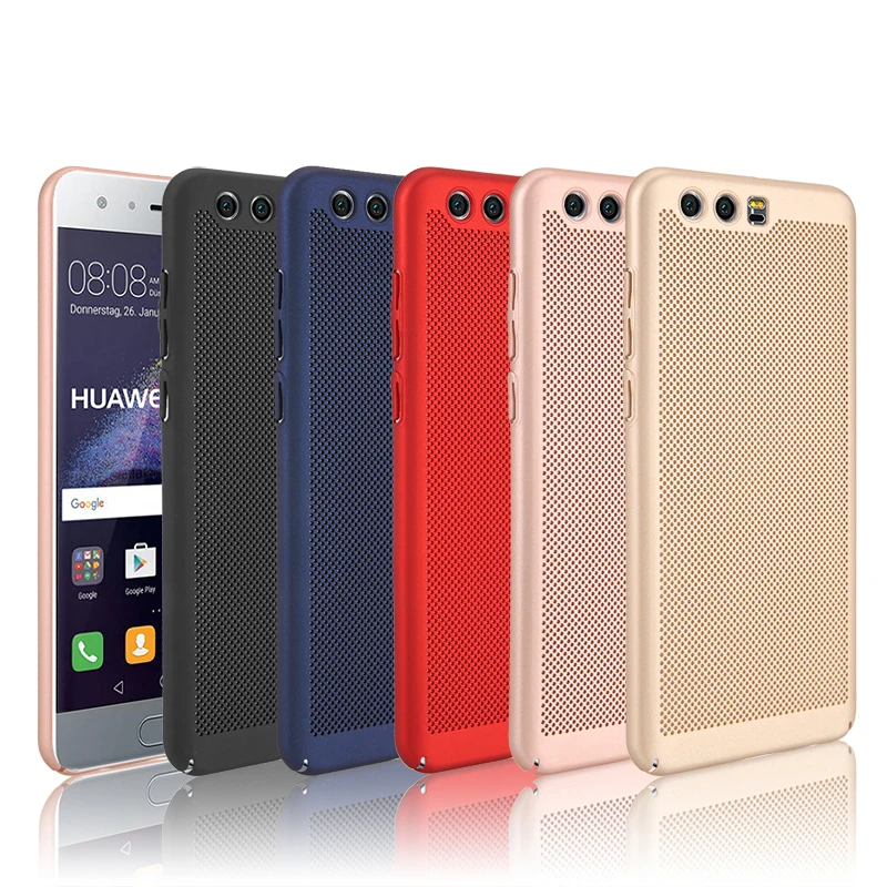 SemgCeKen чехол для huawei honor 8 9 10 lite honor9 honor10 huawey p8 p9 mini gr3 2017 дышащая сетка излучающая