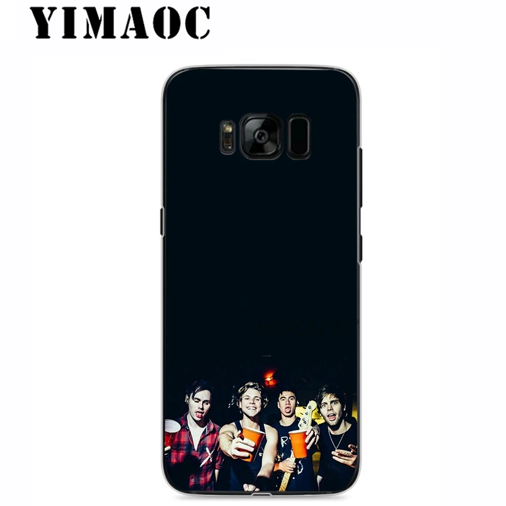 5 секунд лета 5SOS Мягкий силиконовый чехол для samsung Galaxy A5 A6 плюс A7 A8 A9 2018 J3 J5 J6 J7 2016 2017