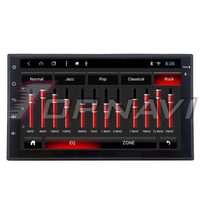 Автонавигация Magnitol универсальная 7 ''Android 8 1 Topnavi медиацентр MP3 HD емкостный