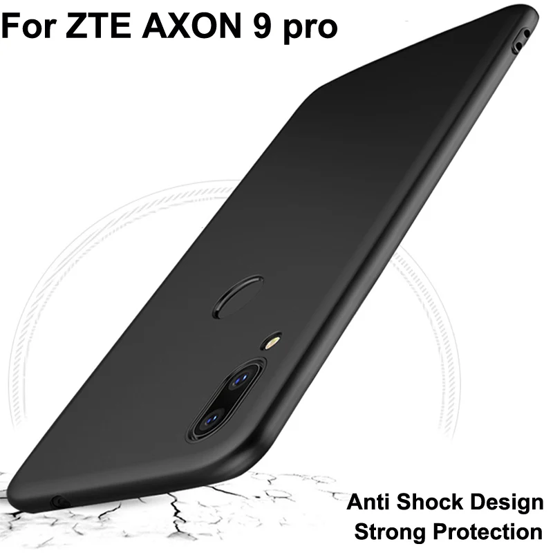 Чехол для ZTE AXON 9 PRO чехол Матовый Мягкий силиконовый из ТПУ A2019 Pro телефона