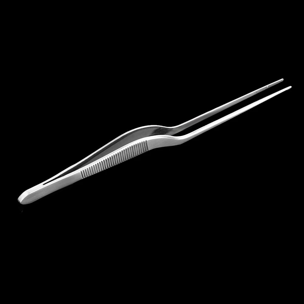 Гибкие пинцеты для ушей пинцет из пенопласта зубчатые носовые щипцы нержавеющей