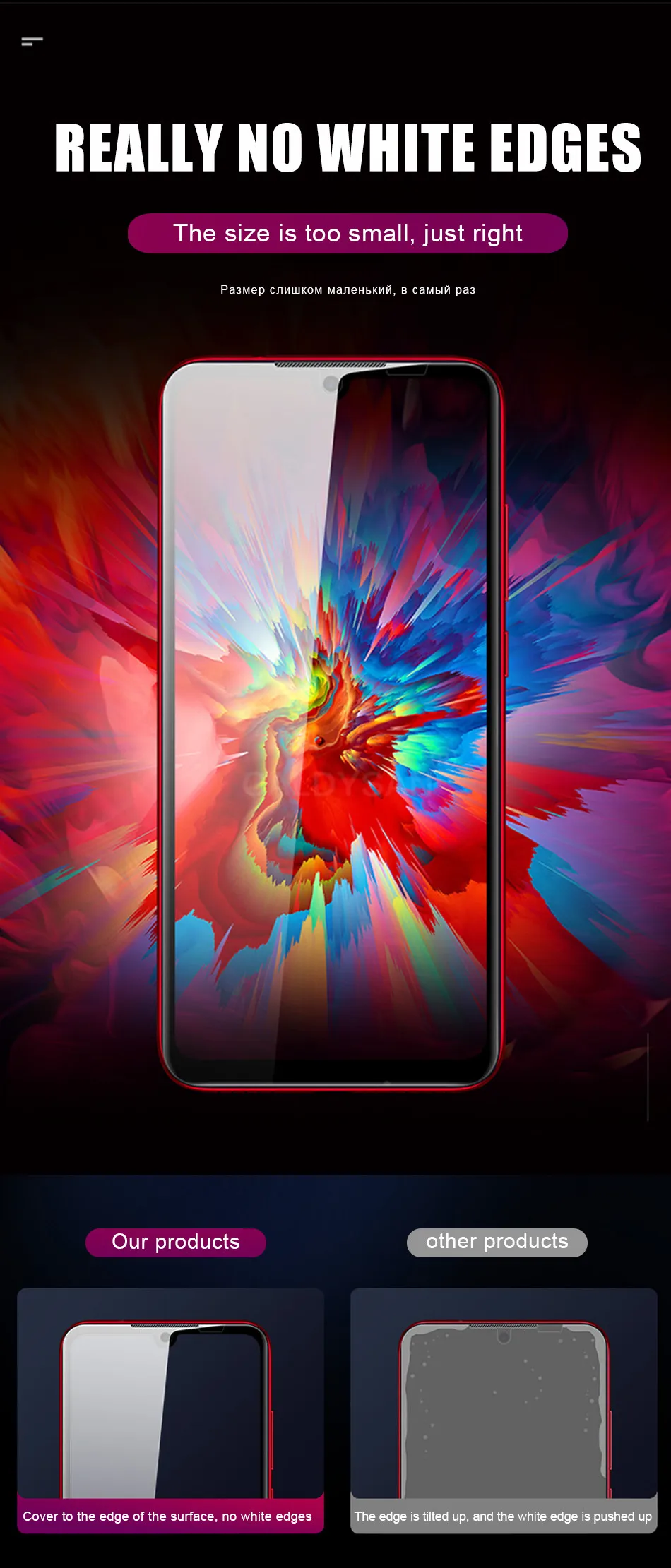 20D изогнутое закаленное стекло для Xiao mi Red mi 7 Note 7 Pro 6 Pro Защитная пленка для Xiaomi mi 9 SE 8 Lite защитное стекло