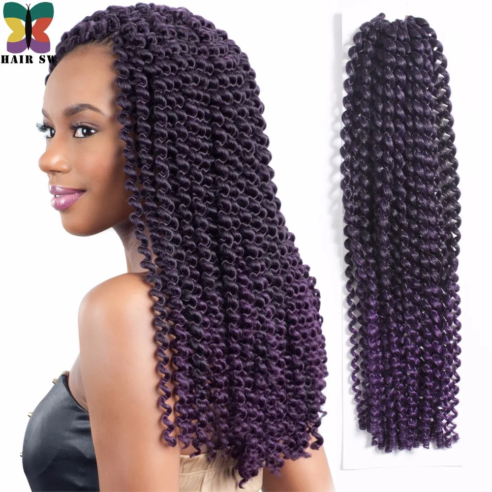 Jumbo твист Крючком Косы Одной Нити Из ямайки отказов вьющиеся Не Витая канекалон