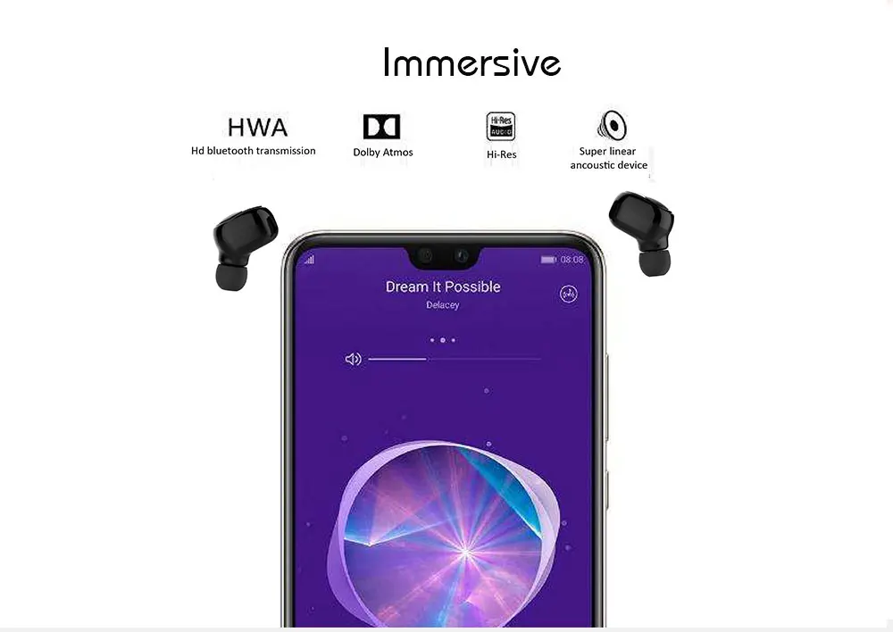 R25 2," мобильного телефона Dual SIM карты Bluetooth 5,0 наушники-вкладыши TWS с Беспроводной наушники 6000 мА/ч, Мощность банк GSM WCDMA GPRS мобильный телефон