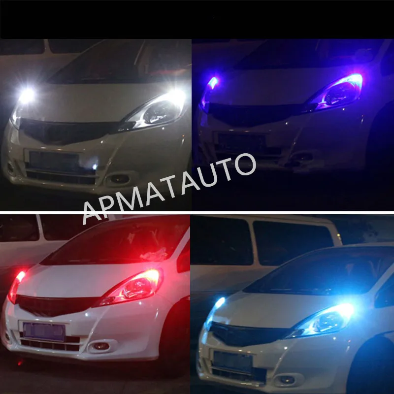 2 x T10 W5W T16 светодиодные парковочные огни Sidelight габаритные лампы без ошибок Canbus для