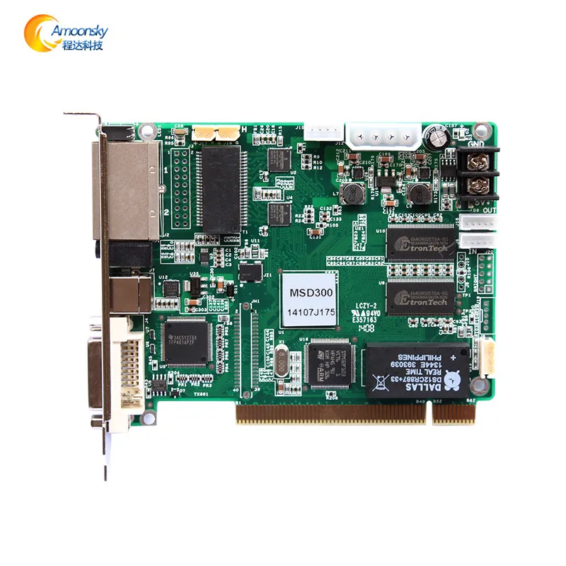 

msd 300 novastar sending card accessories led p10 cabinet connectors 4k video wall processor lvp506