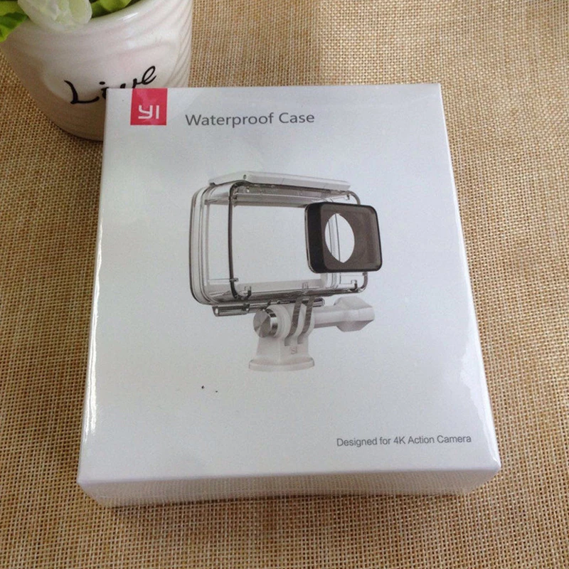 Защитный корпус для дайвинга водонепроницаемый чехол экшн камеры Xiaomi yi 4k/plus Xiaoyi 2