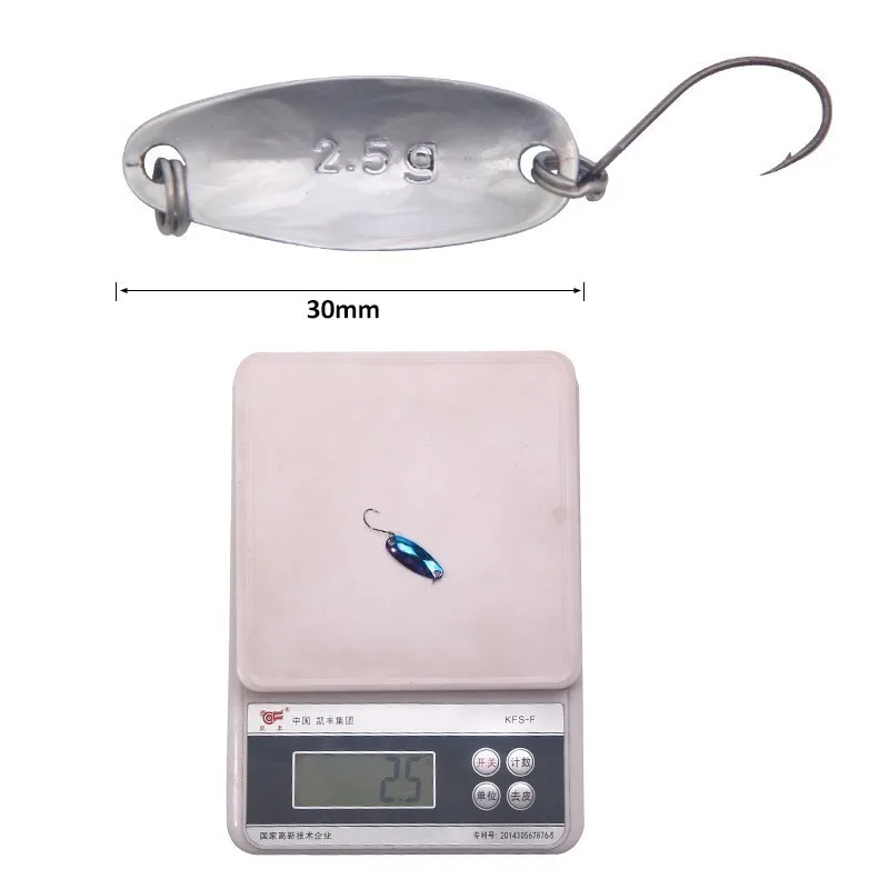 Блесна рыболовная металлическая 2 5 г 3 см | Спорт и развлечения