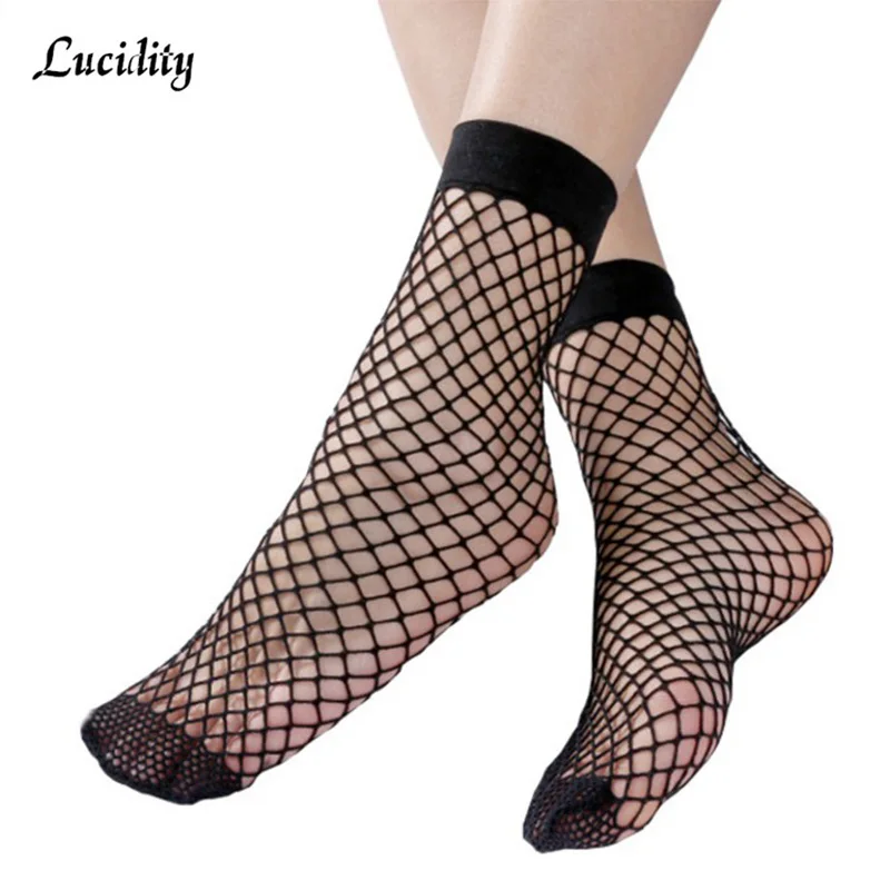 Женские сетчатые носки летние ажурные без пятки с крючком 4 пары/Лот = 8 шт. |