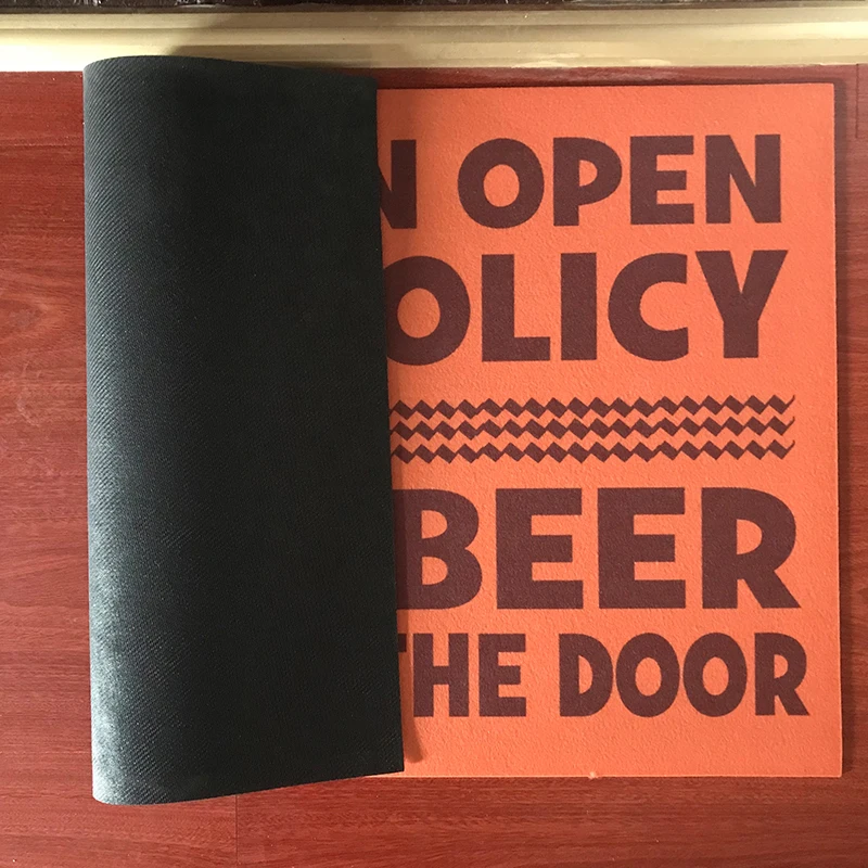 Забавный коврик для входа комнатный и уличный двери Декоративный Напольный