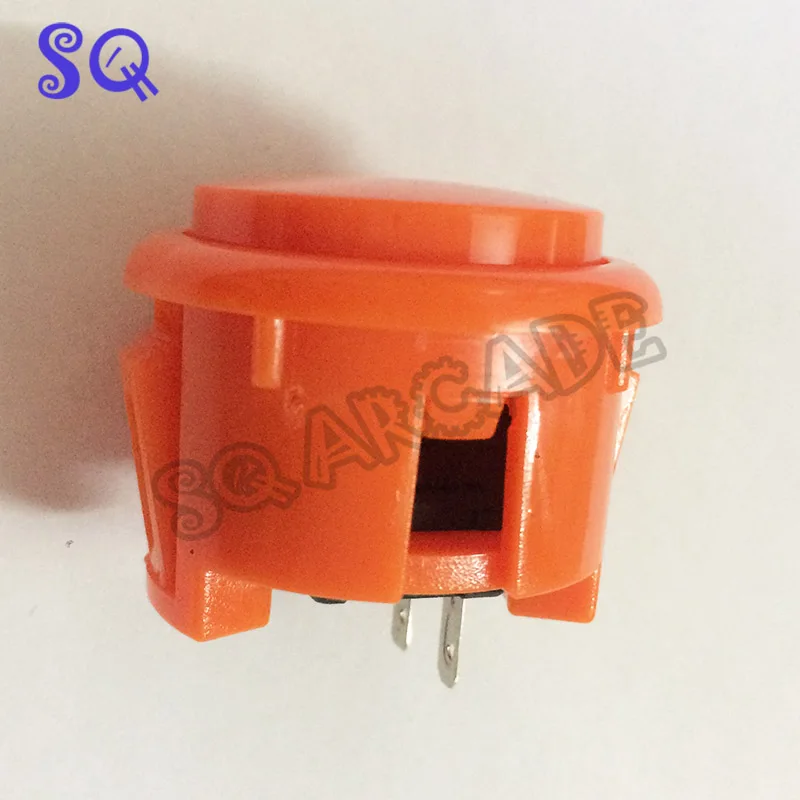 10 x OEM 30 мм кнопки заменить для аркадного копирования Sanwa Кнопка Mame KOF игры части 10 цветов - Цвет: orange