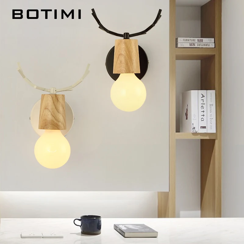 Креативная настенная лампа BOTIMI для украшения гостиной современная отеля