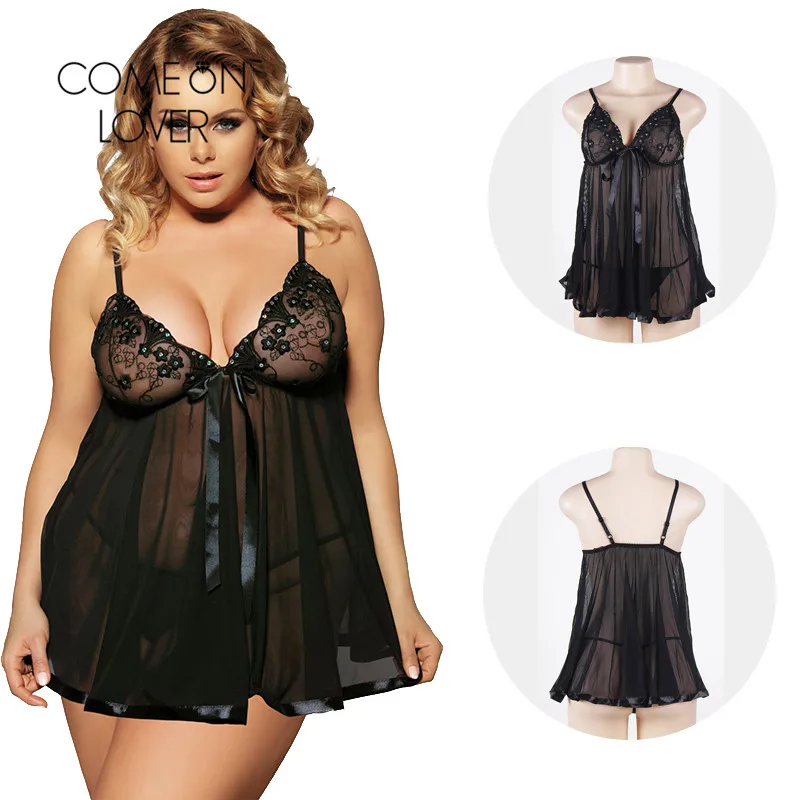 Интимная одежда Baby Doll сексуальное нижнее белье сексуальное эротическое платье мини большой размер Lenceria Эротика для женщин слинг ночное белье RL70098