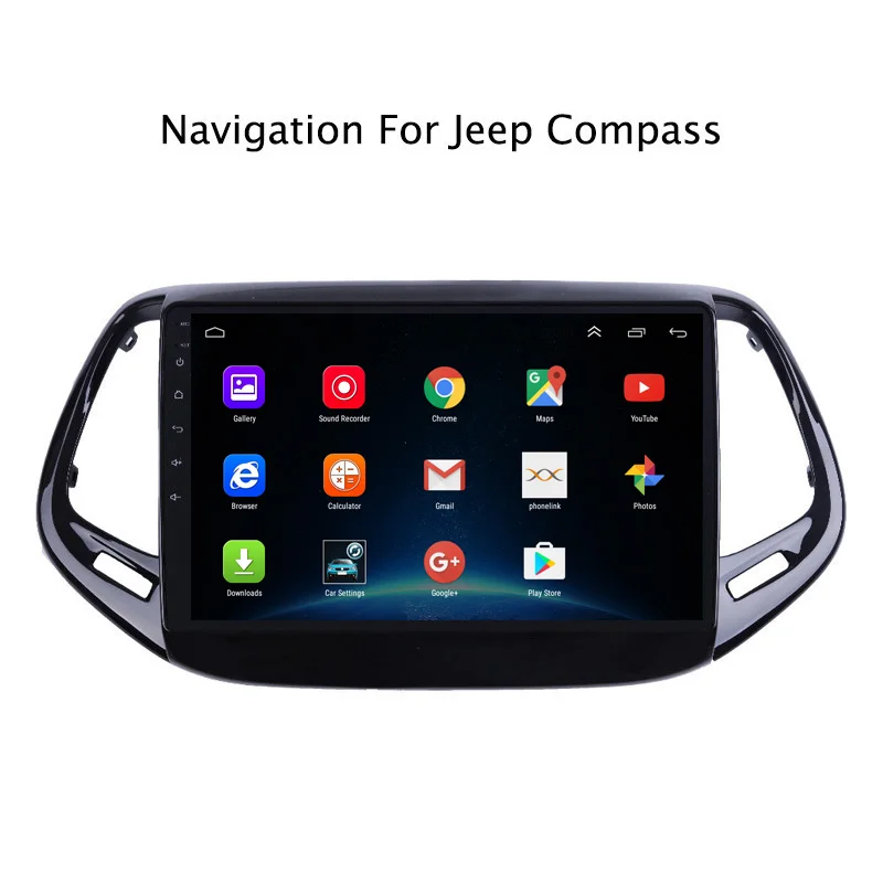 NAVITOPIA 9 дюймов 4G LTE WIFI головное устройство для Jeep Compass 2017 Android 6 0 2G + 32G автомобильный
