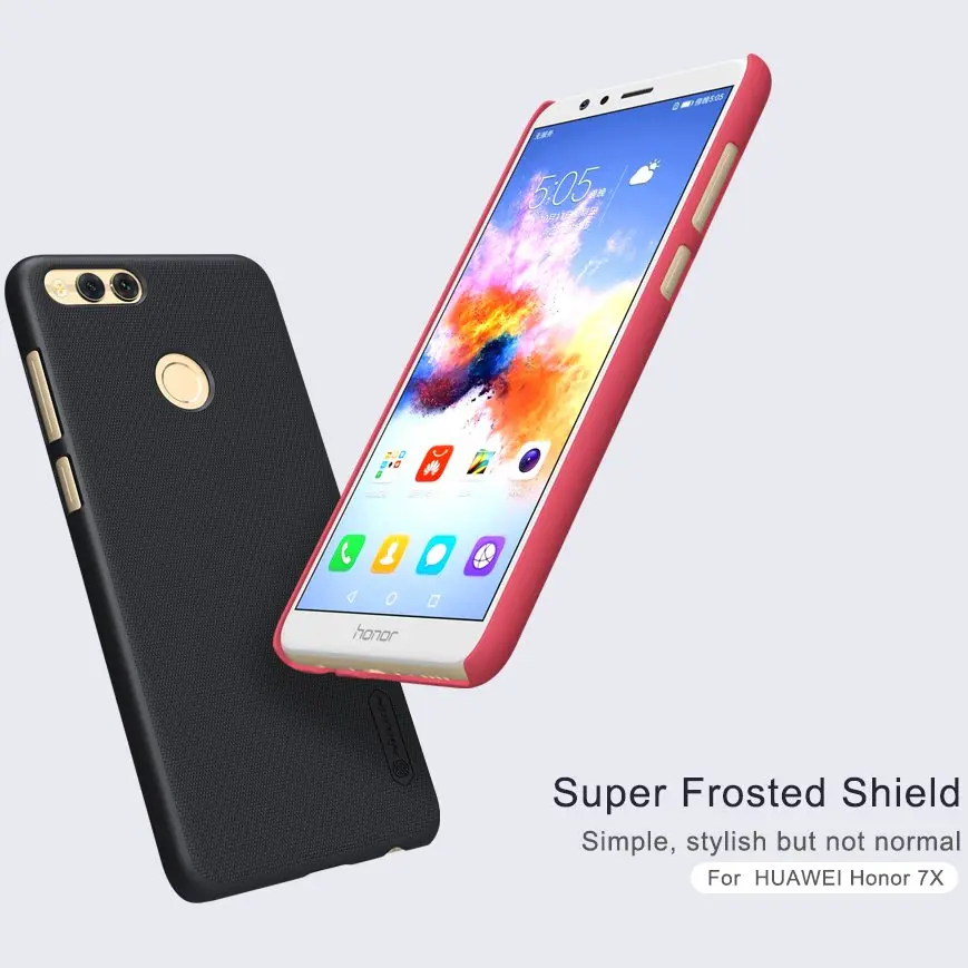 Чехол для Huawei Honor 7X 5 93 &quotNillkin матовый защитный чехол пластиковый huawei honor 7X|nillkin
