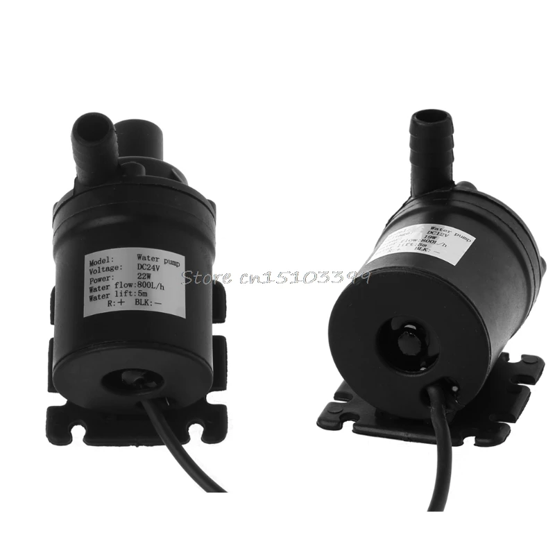 

800L/H 5m DC 12V 24V Solar Brushless Motor Water Circulation Submersible Water Pump G08 Whosale&DropShip