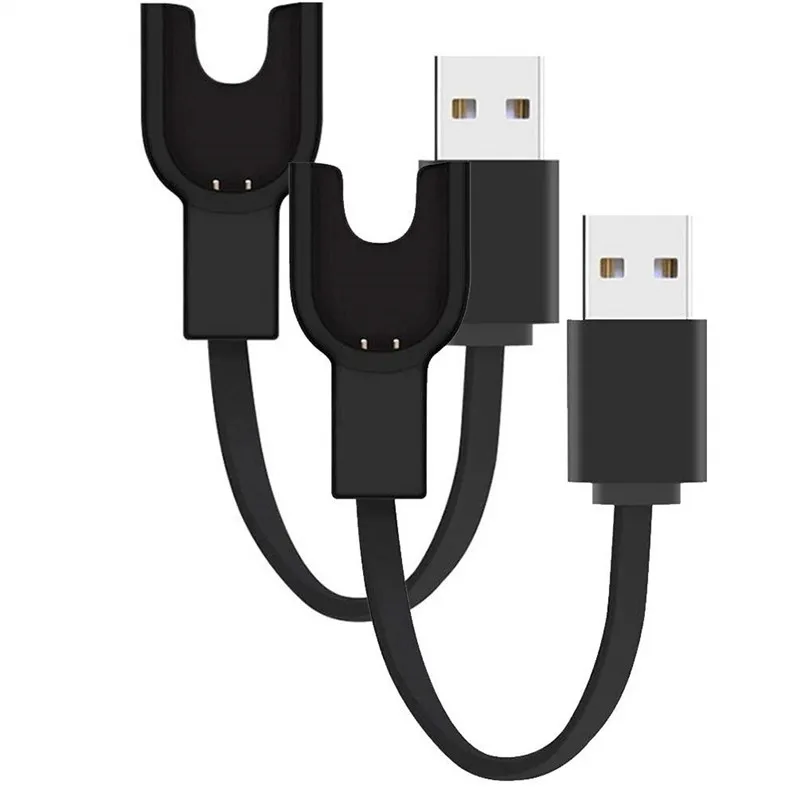 2 charger cabe USB кабель для зарядного устройства для Xiaomi mi band 3 0,15 м usb зарядная док-станция для передачи данных, совместимая с браслетом mi 3 - Цвет: 2 charger cabe