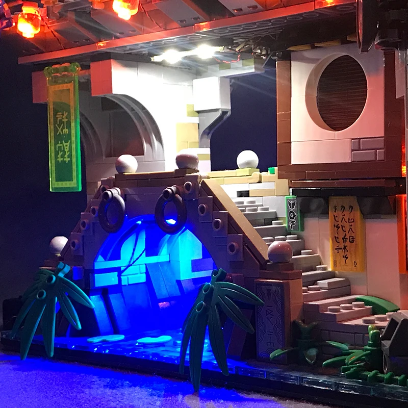Светильник ка для Lego 70620 г. город Ниндзяго мастера спинцзянцу строительные блоки